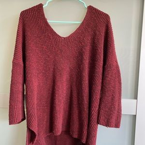 Maroon sweater
